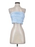 o.p.t 100% Cotton Blue Sleeveless Top Size S - photo 1
