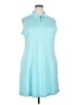 Greg Norman 100% Polyester Teal Casual Dress Size XXL - photo 1