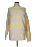 BB Dakota by Steve Madden Stripes Pink Pullover Sweater Size L - photo 1