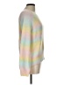 BB Dakota by Steve Madden Stripes Pink Pullover Sweater Size L - photo 4