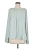 Ann Taylor Green Long Sleeve Blouse Size M - photo 1
