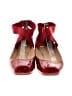 Jessica Simpson Color Block Red Flats Size 10 - photo 2