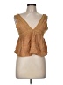 Assorted Brands Tan Sleeveless Blouse Size M - photo 1