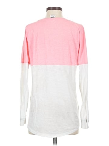 Victoria's Secret Pink 3/4 Sleeve T-Shirt (view 2)