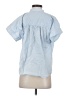 Universal Thread 100% Cotton Blue Short Sleeve Blouse Size XS - photo 2
