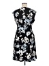 Chaps Floral Black Casual Dress Size XL - photo 2