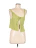 Motel 100% Polyester Green Tank Top Size M - photo 1