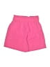 Unbranded 100% Polyester Solid Pink Shorts Size 8 - photo 1