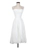 Assorted Brands Solid White Cocktail Dress Size S - photo 1