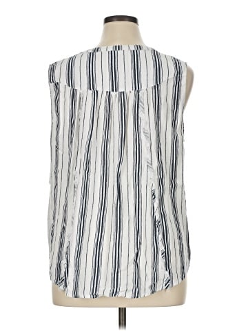 Monday Fun Sleeveless Blouse (view 2)
