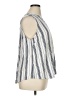 Monday Fun 100% Rayon White Sleeveless Blouse Size 1X - photo 4