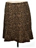 Melissa Paige Animal Print Brown Casual Skirt Size M - photo 1