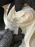 Calvin Klein Color Block Ivory Gray Cocktail Dress Size 10 - photo 8