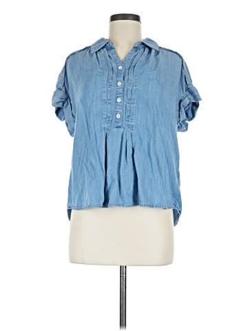 Democracy Short Sleeve Blouse (view 1)
