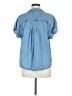 Democracy 100% Lyocell Blue Short Sleeve Blouse Size M (petite) - photo 2