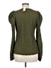 Ann Taylor LOFT Green Long Sleeve Top Size M - photo 2