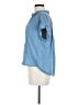 Democracy 100% Lyocell Blue Short Sleeve Blouse Size M (petite) - photo 5