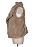 Mystree 100% Polyester Tan Faux Fur Vest Size M - photo 5