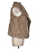 Mystree 100% Polyester Tan Faux Fur Vest Size M - photo 4