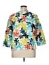 Assorted Brands Teal 3/4 Sleeve Blouse Size XL - photo 2