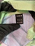Shein 100% Polyester Color Block Green Short Sleeve Blouse Size 2 - photo 7