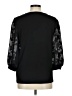 PREMISE Black 3/4 Sleeve Blouse Size M - photo 2
