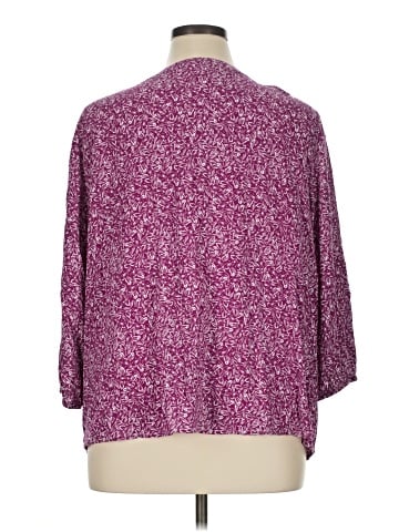 Croft & Barrow 3/4 Sleeve Blouse (view 2)