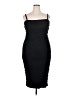 Torrid 100% Polyester Black Cocktail Dress Size 2X Plus (2) - photo 1