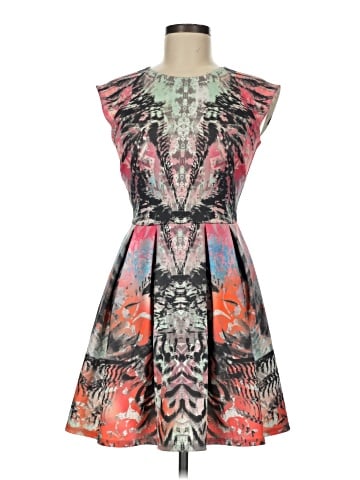Aqua Cocktail Dress (view 1)