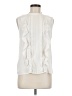 Ann Taylor Ivory Sleeveless Blouse Size M - photo 1