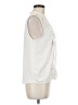Ann Taylor Ivory Sleeveless Blouse Size M - photo 4