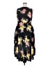 Torrid 100% Rayon Floral Black Cocktail Dress Size 2X Plus (2) - photo 2