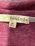 Rewind Burgundy Pullover Sweater Size M - photo 7