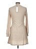 Assorted Brands Solid Tan Casual Dress Size M - photo 2