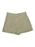 Veronica Beard Stripes Green Shorts Size 10 - photo 1