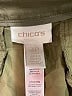 Chico's Solid Green Cargo Pants Size XL (3) - photo 4