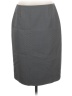 Doncaster Collection Chevron-herringbone Gray Formal Skirt Size 8 - photo 1