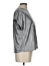 Cable & Gauge Metallic Silver Short Sleeve Top Size L - photo 4