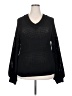 Unbranded 100% Polyester Black Pullover Sweater Size XL - photo 1
