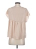 Joie 100% Silk Tan Blouse Size S - photo 2