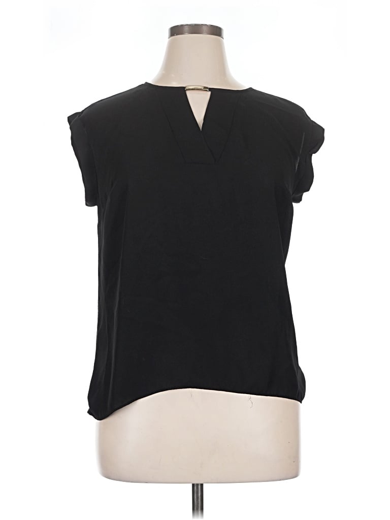 Pre-owned Fortune + Ivy Sleeveless T-shirt In Black