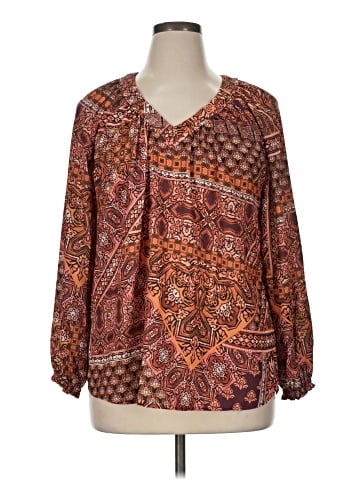 Democracy Long Sleeve Blouse (view 1)