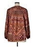 Democracy 100% Polyester Brown Long Sleeve Blouse Size 1X - photo 2