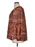 Democracy 100% Polyester Brown Long Sleeve Blouse Size 1X - photo 5