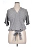 Daytrip Gray Short Sleeve Top Size XL - photo 1