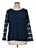 Chico's Blue Long Sleeve Blouse Size XL - photo 1