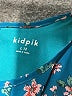 Kidpik 100% Polyester Floral Teal Dress Size 12 - photo 3