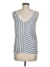 Topshop 100% Polyester Blue Sleeveless Blouse Size 8 - photo 2