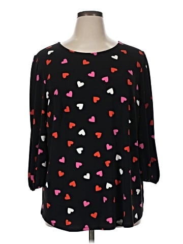 Adrianna Papell 3/4 Sleeve Blouse (view 1)