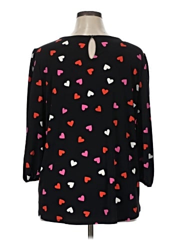 Adrianna Papell 3/4 Sleeve Blouse (view 2)